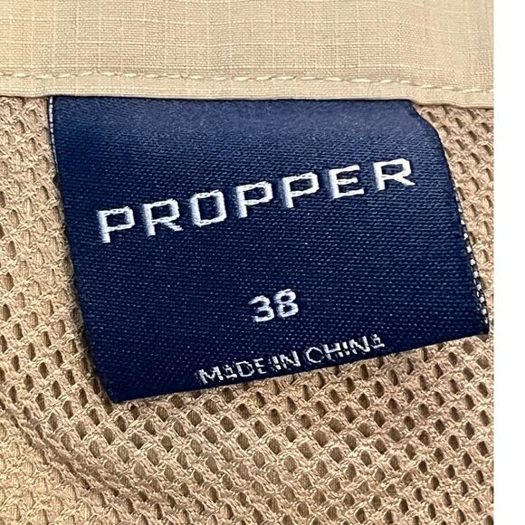 Propper Men’s 38 Tan Tactical Cargo Shorts Multi-Pocket Ripstop Performance - Picture 3 of 7